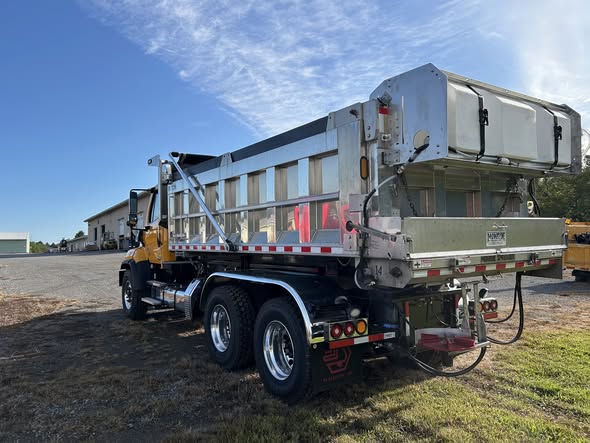 SwapLoader SL-400 hooklift system on a municipal truck headed to a Central Pennsylvania township